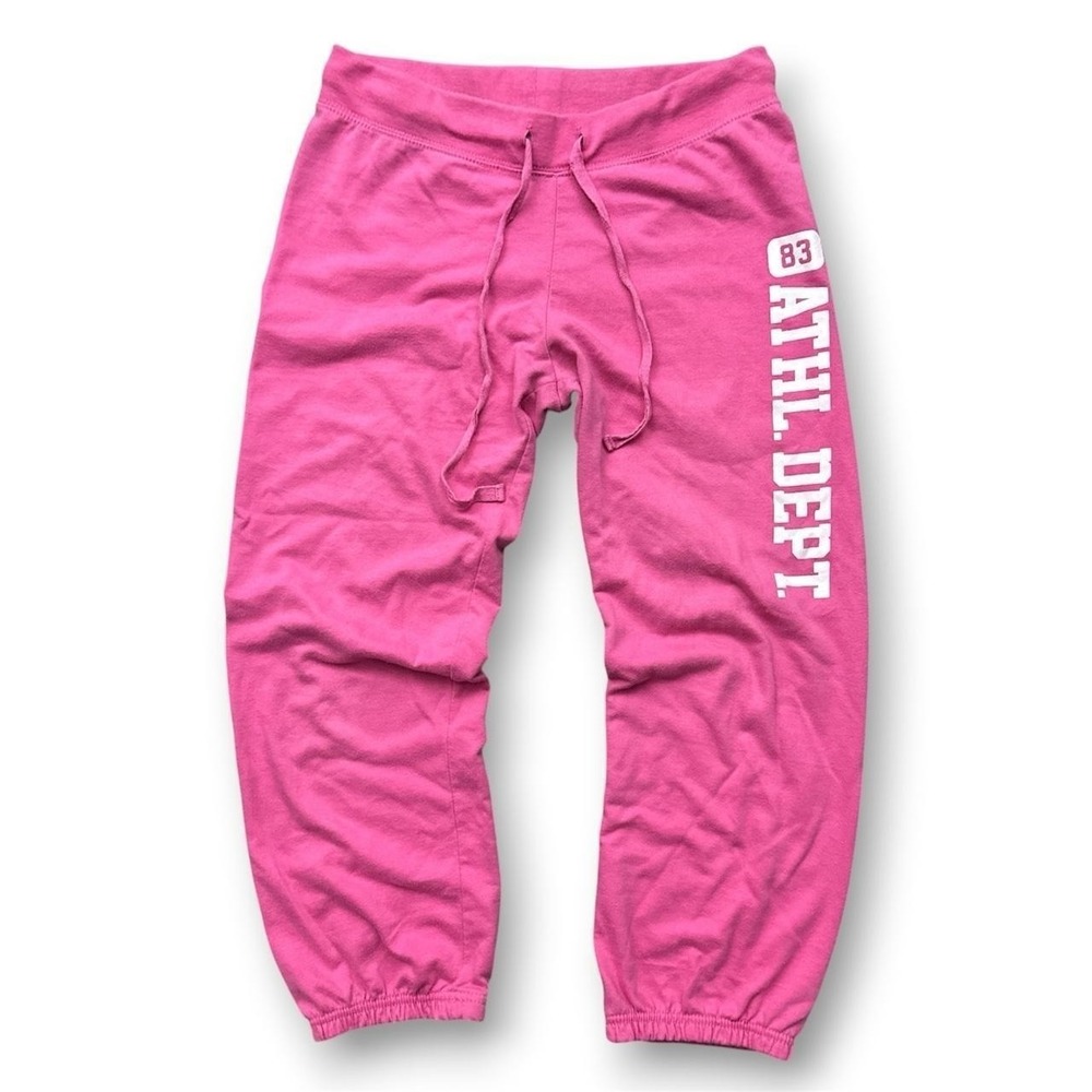Rue 21 Athletic Dept Cropped Capri Sweatpants Pink M